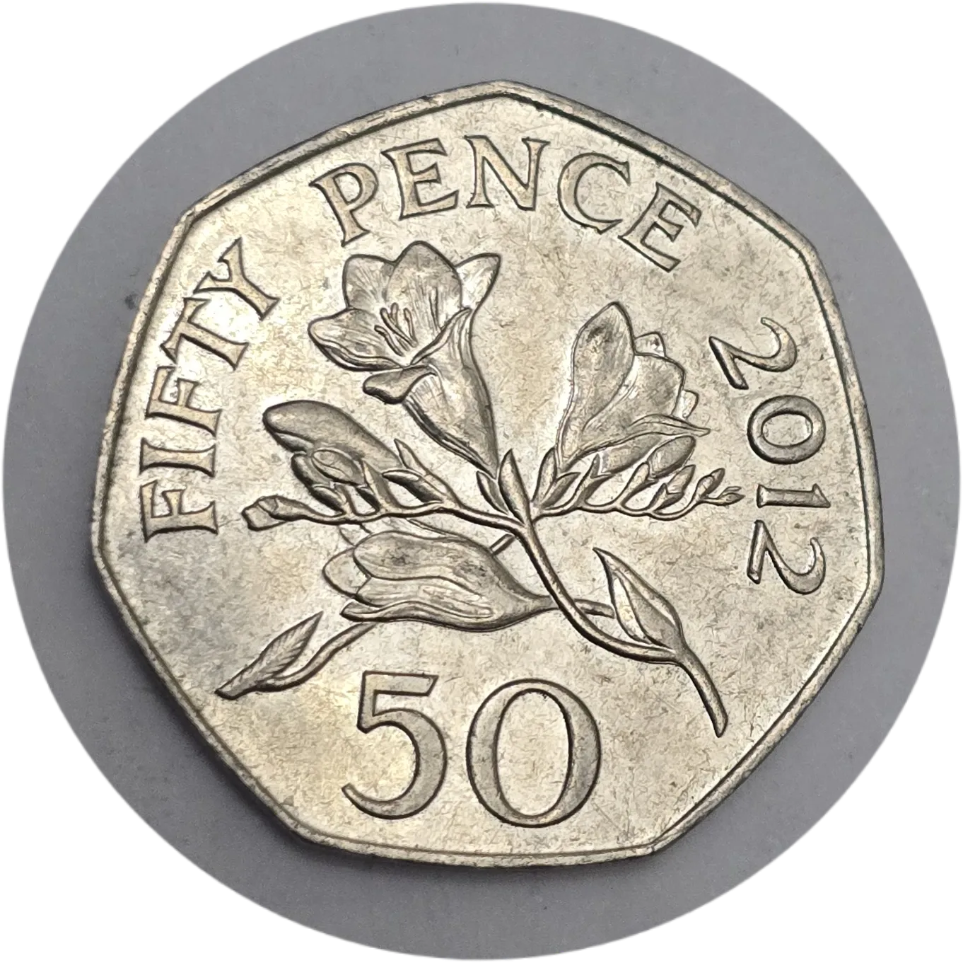 سکه گرنزی 50 پنس گرونزی ملکه الیزابت یادبودی
